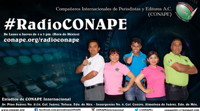 #RadioCONAPE en vivo – Programa del 23 de Septiembre de 2019