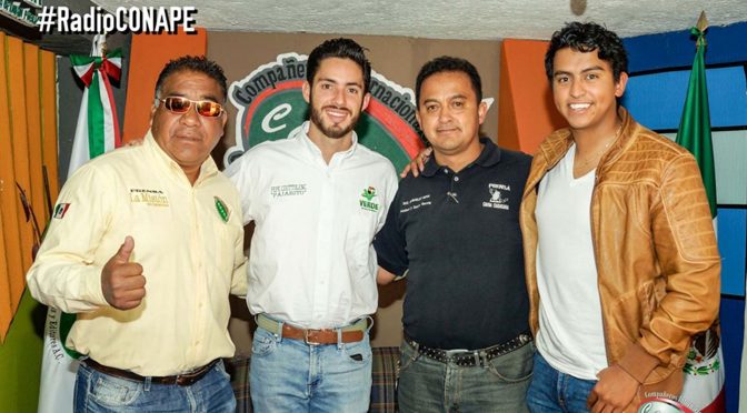 #RadioCONAPE en vivo – Entrevista con el Secretario General y Coordinador de la Fracción Parlamentaria del Partido Verde Estado de México (#PVEM), Pepe Couttolenc