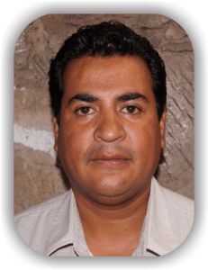 Francisco Arellano López Tesorero del CEPE de Acambaro, Guanajuato